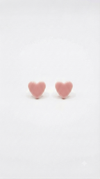 Pink Heart Earring