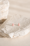 Pink Teardrop Earring