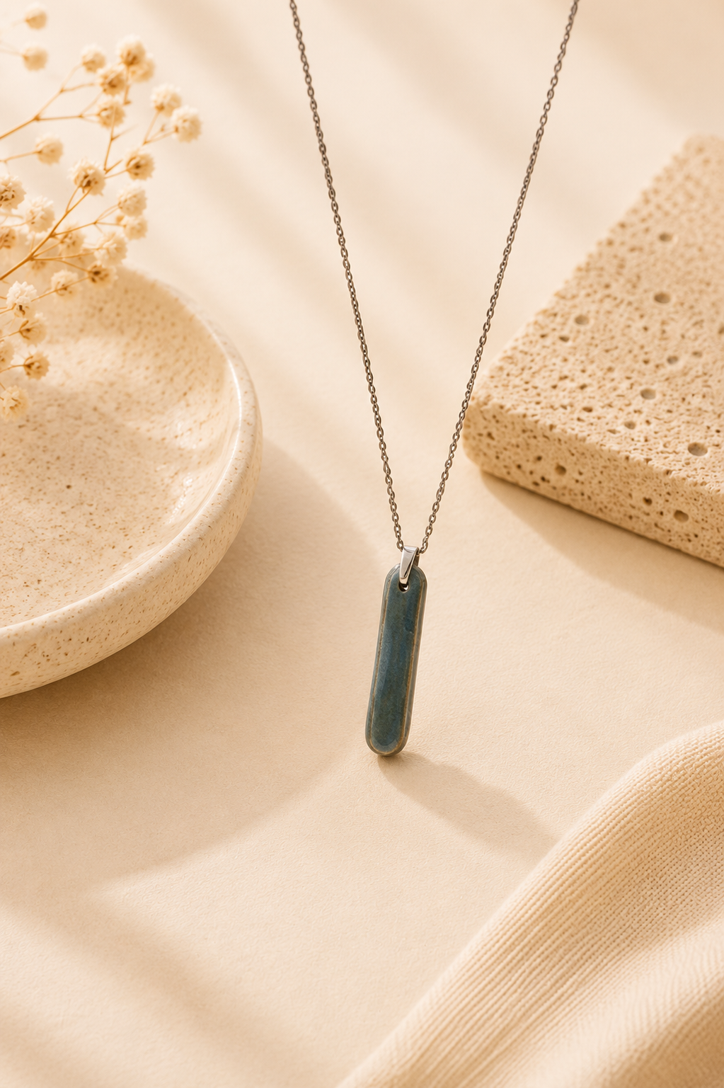 Necklace with Large Pendant