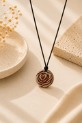 Red Rose Pendant Necklace