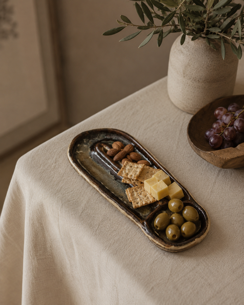 Base para Aperitivos Marrom